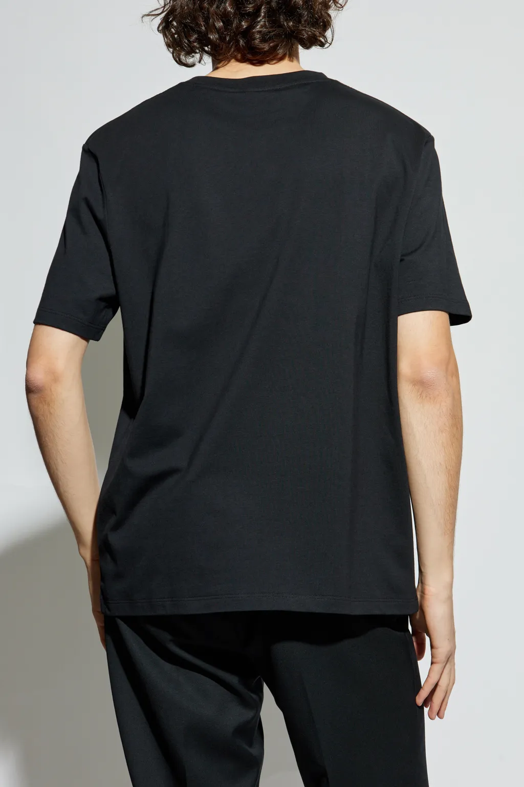 Detail Printed Crewneck T-Shirt