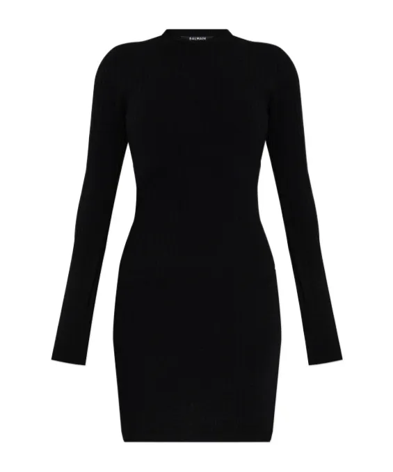 Monogram Knitted Mini Dress