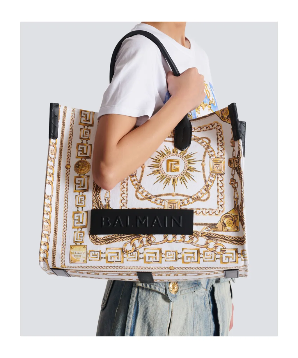 Printed B-Army Medium Tote Bag