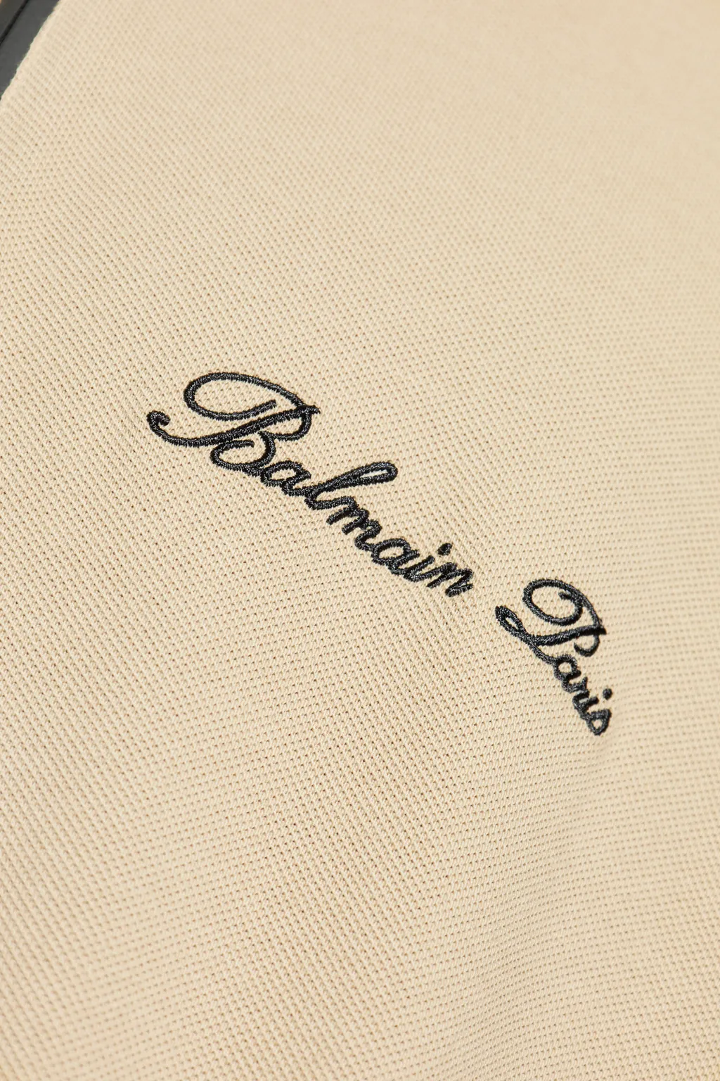 Logo Embroidered Short-Sleeved Polo Shirt