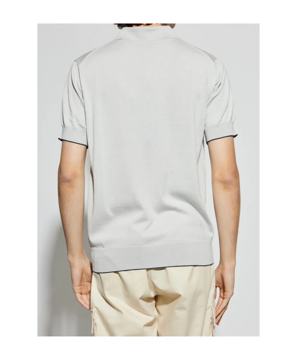 Logo Embroidered Polo Shirt