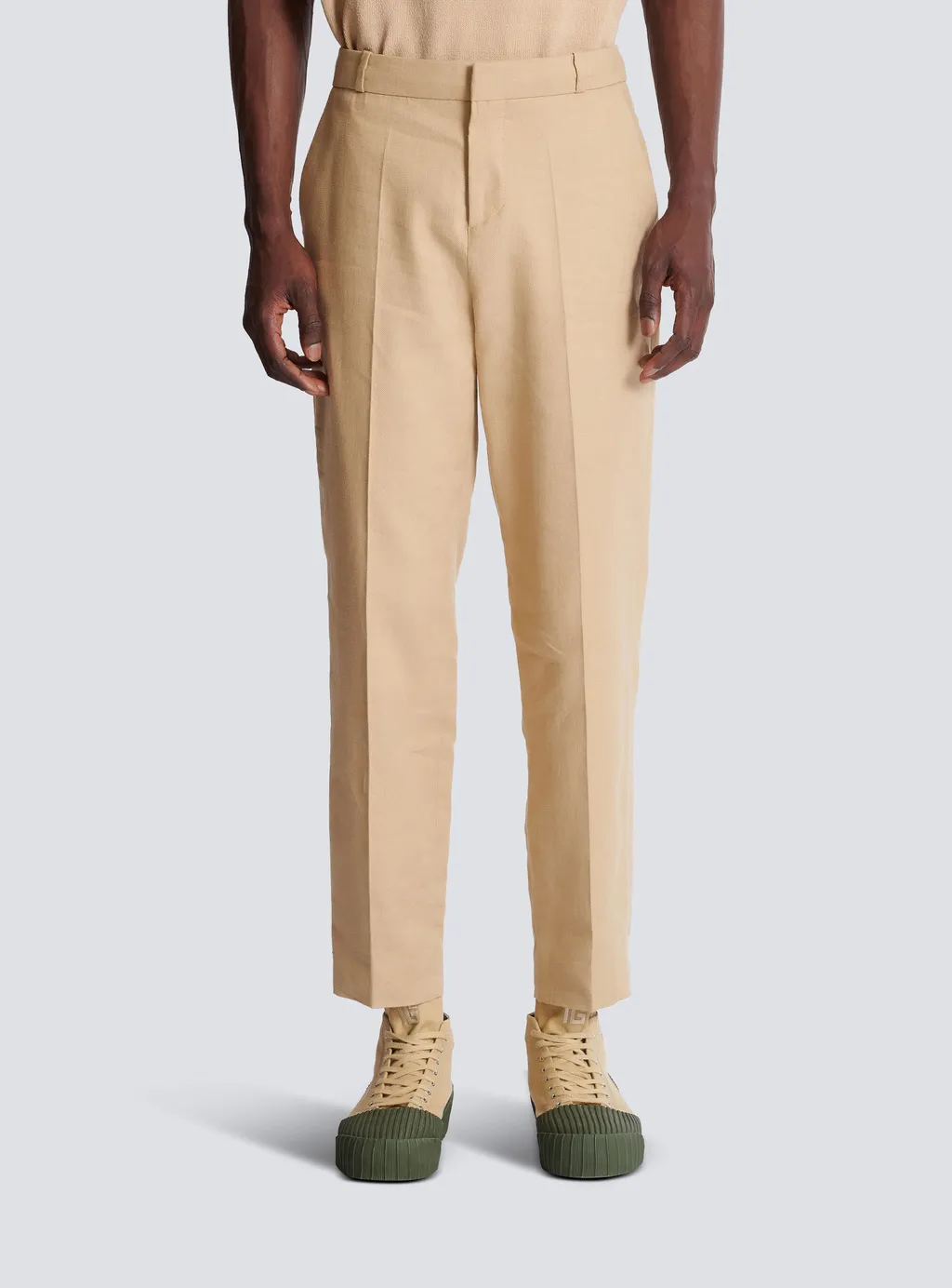 Creased Trousers