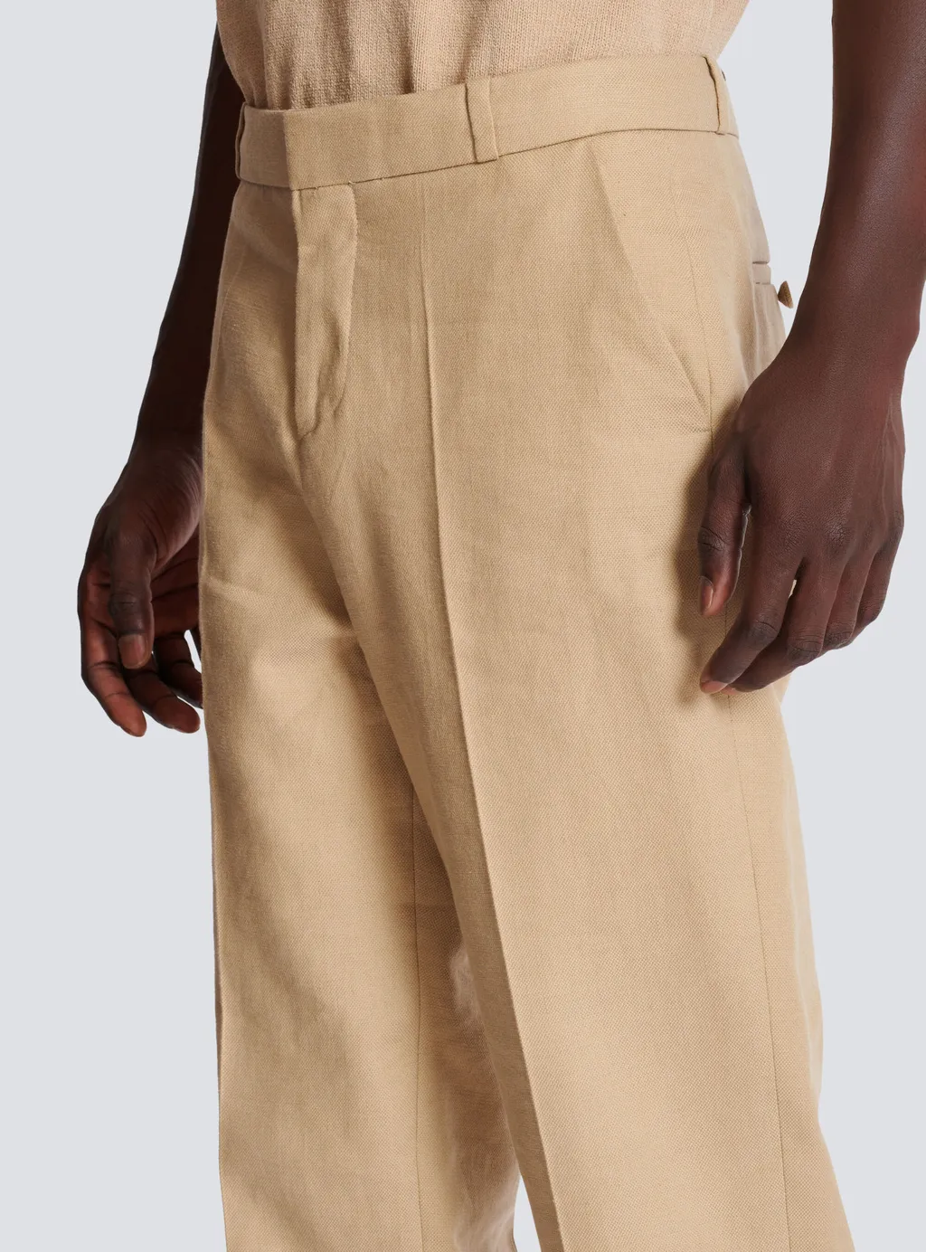 Creased Trousers
