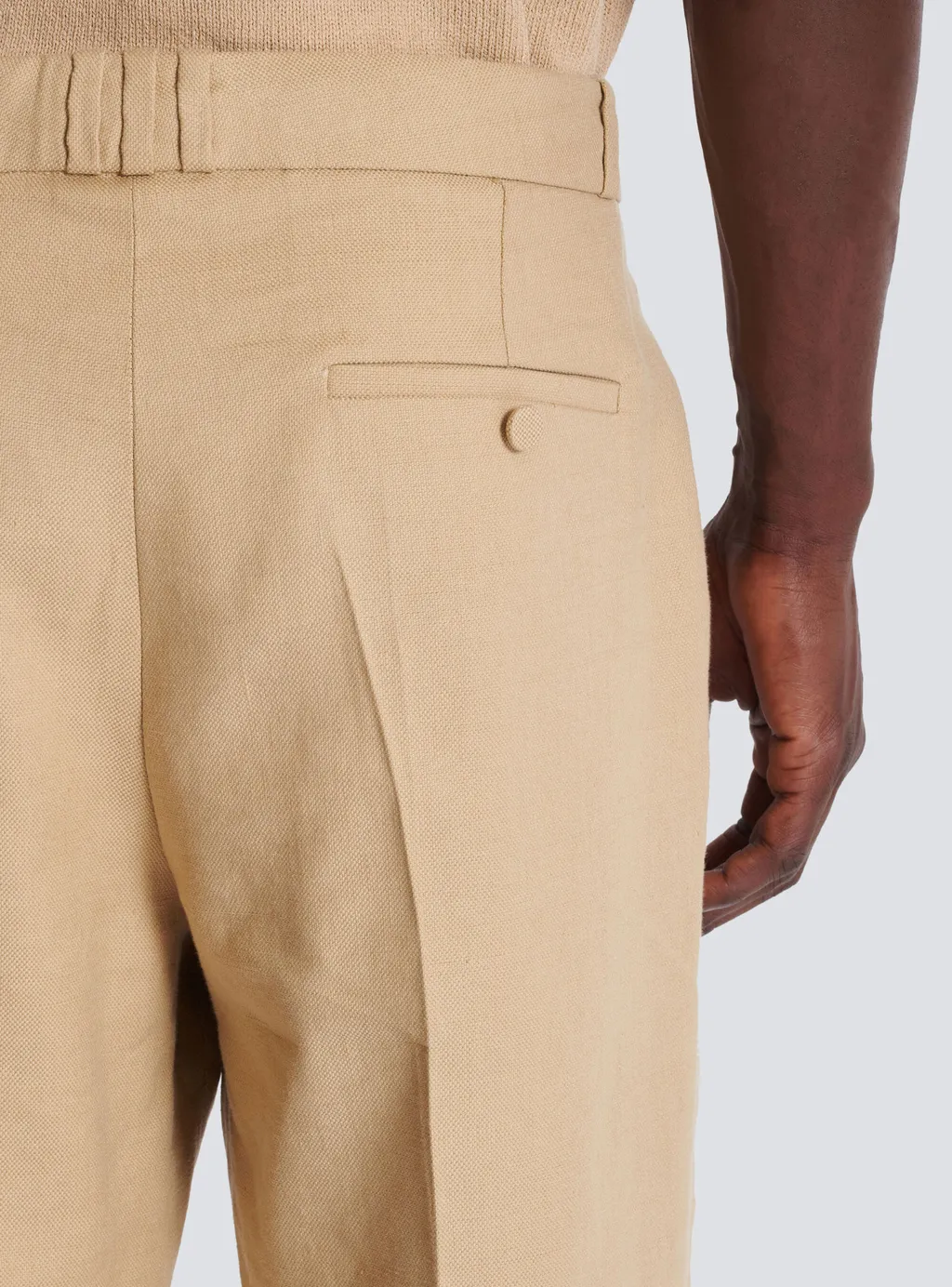 Creased Trousers