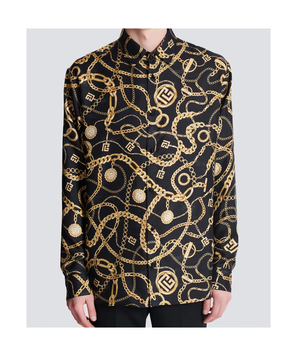 ChaÎNes Pattern Printed Shirt