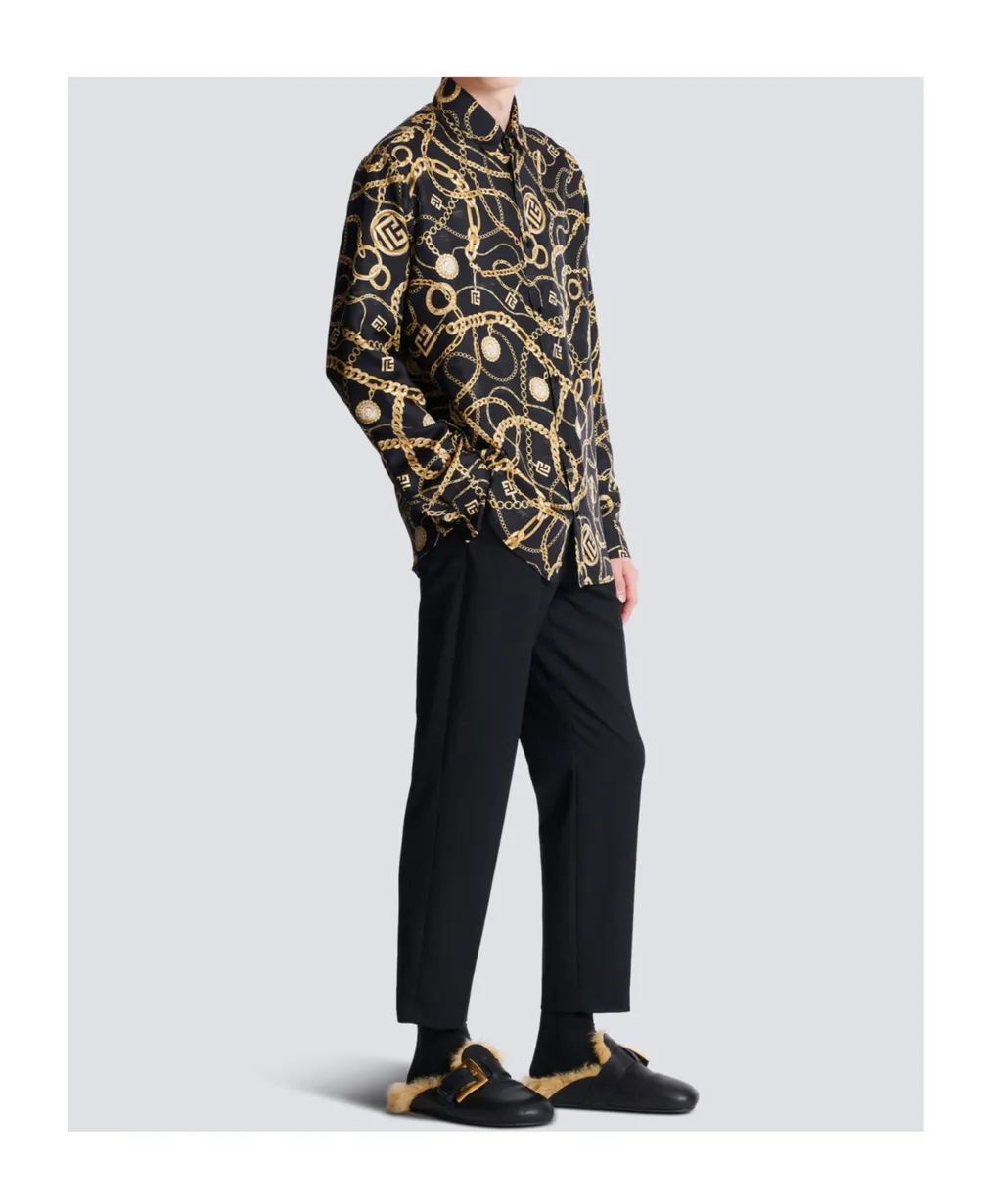 ChaÎNes Pattern Printed Shirt