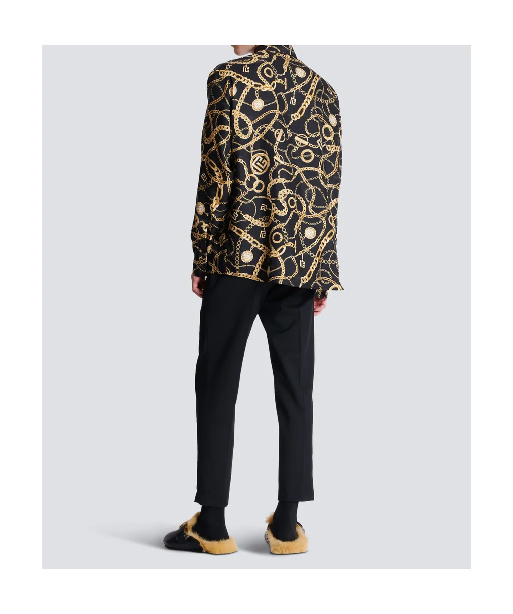 ChaÎNes Pattern Printed Shirt