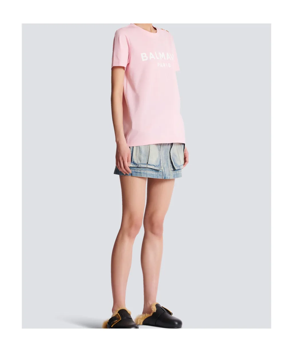 Logo Printed Crewneck T-Shirt