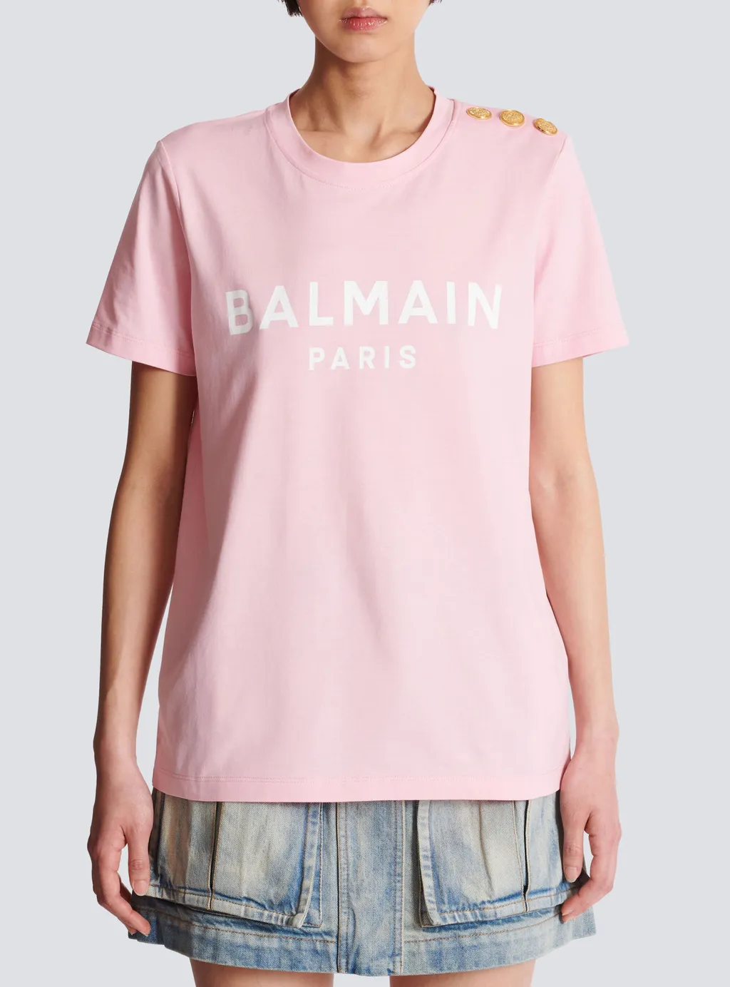 Logo Printed Crewneck T-Shirt