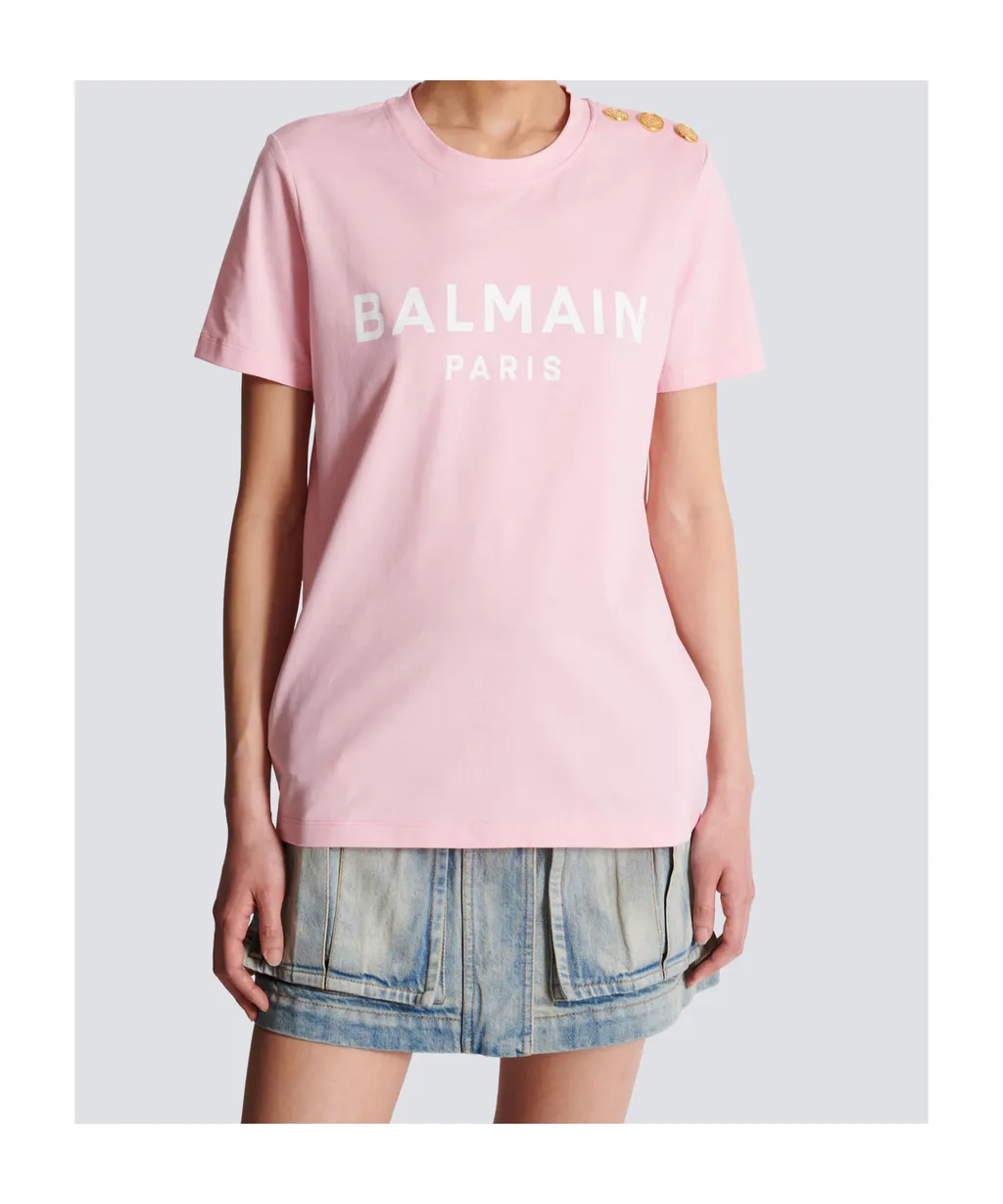 Logo Printed Crewneck T-Shirt