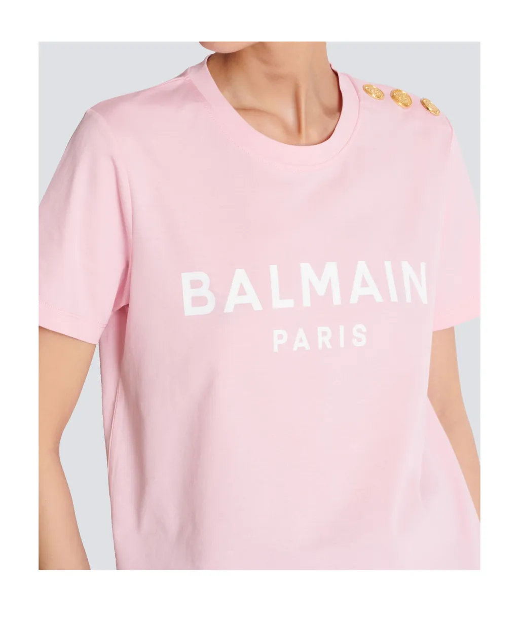 Logo Printed Crewneck T-Shirt