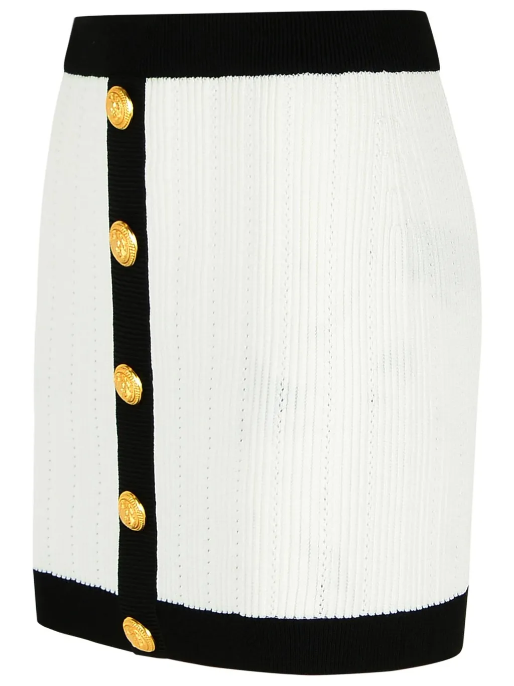 Two-Toned Mini Skirt