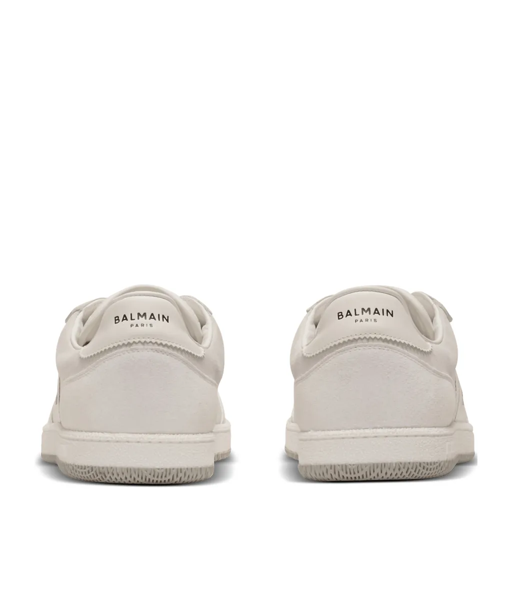 Swan Suede And Smooth Leather Trainers