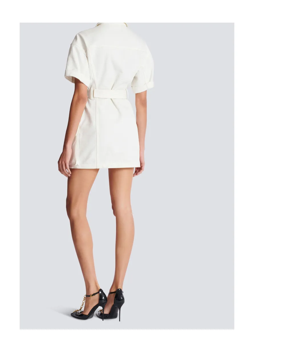 Short Lace-Up Dress