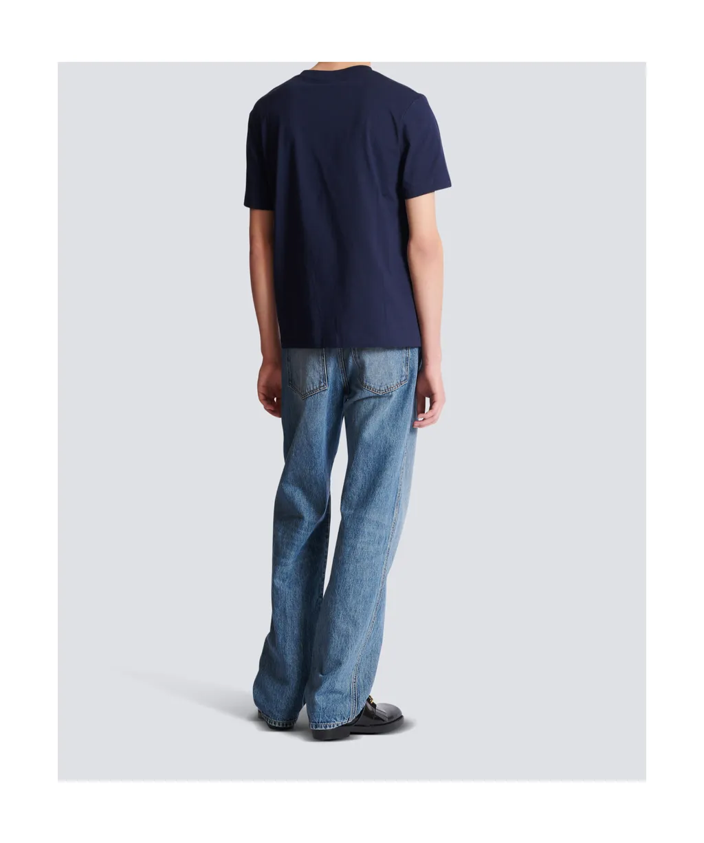 Small Balmain Stamp Printed T-Shirt