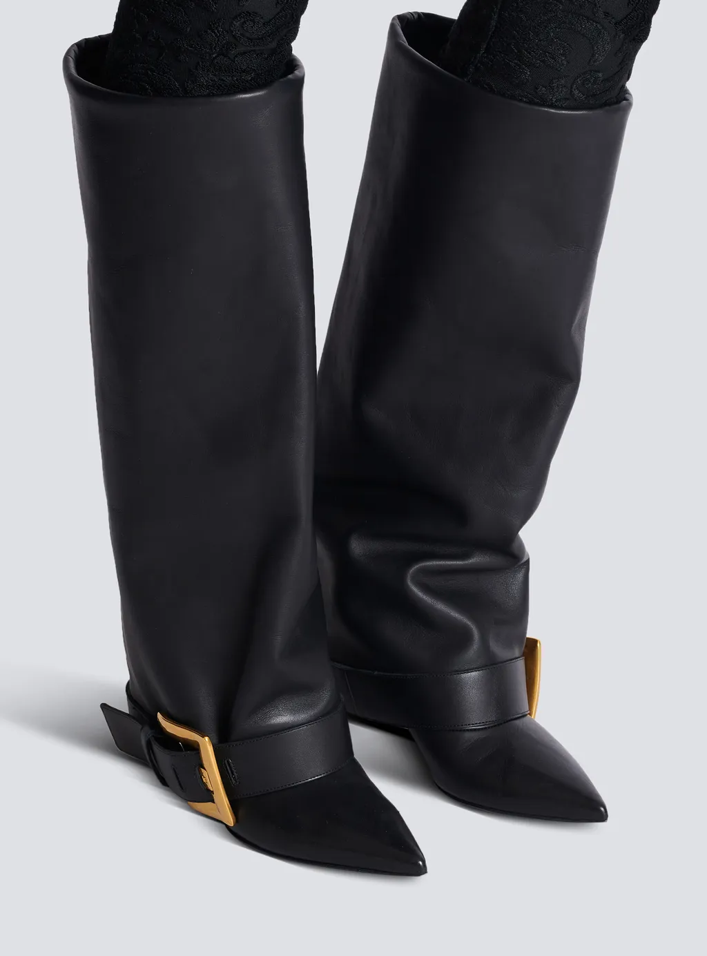 Anthem Calfskin Leather Boots