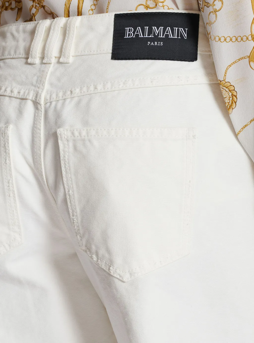 Plain Denim Straight-Fit Jeans