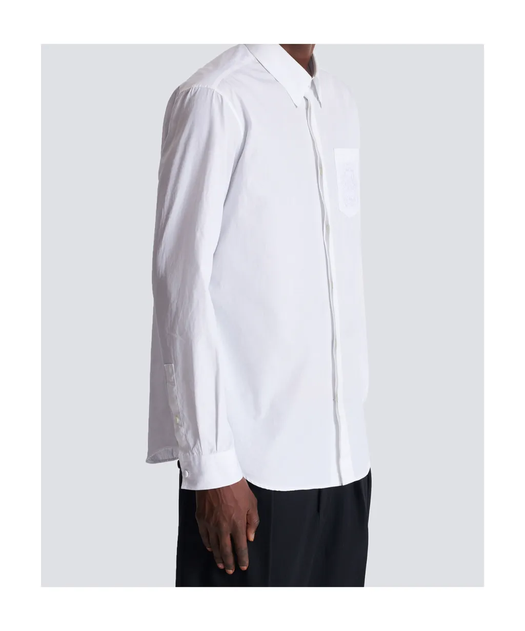 ÉCusson Embroidered Poplin Shirt