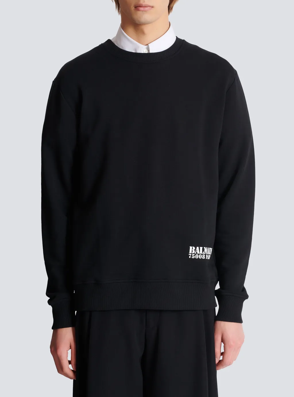 Logo Printed Crewneck Sweatshirt