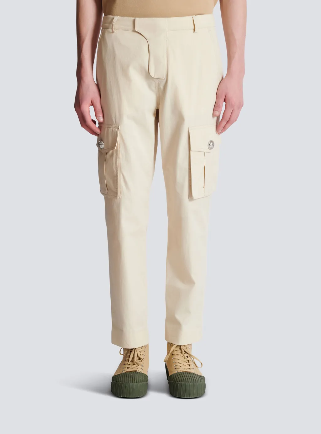 Twill Cargo Trousers