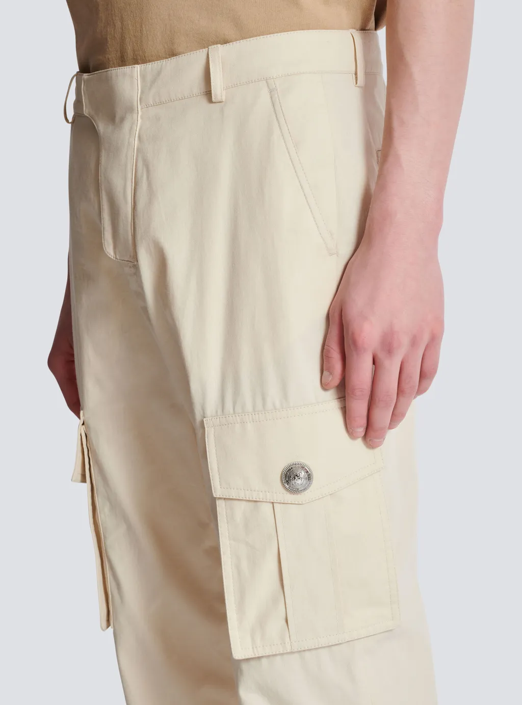 Twill Cargo Trousers