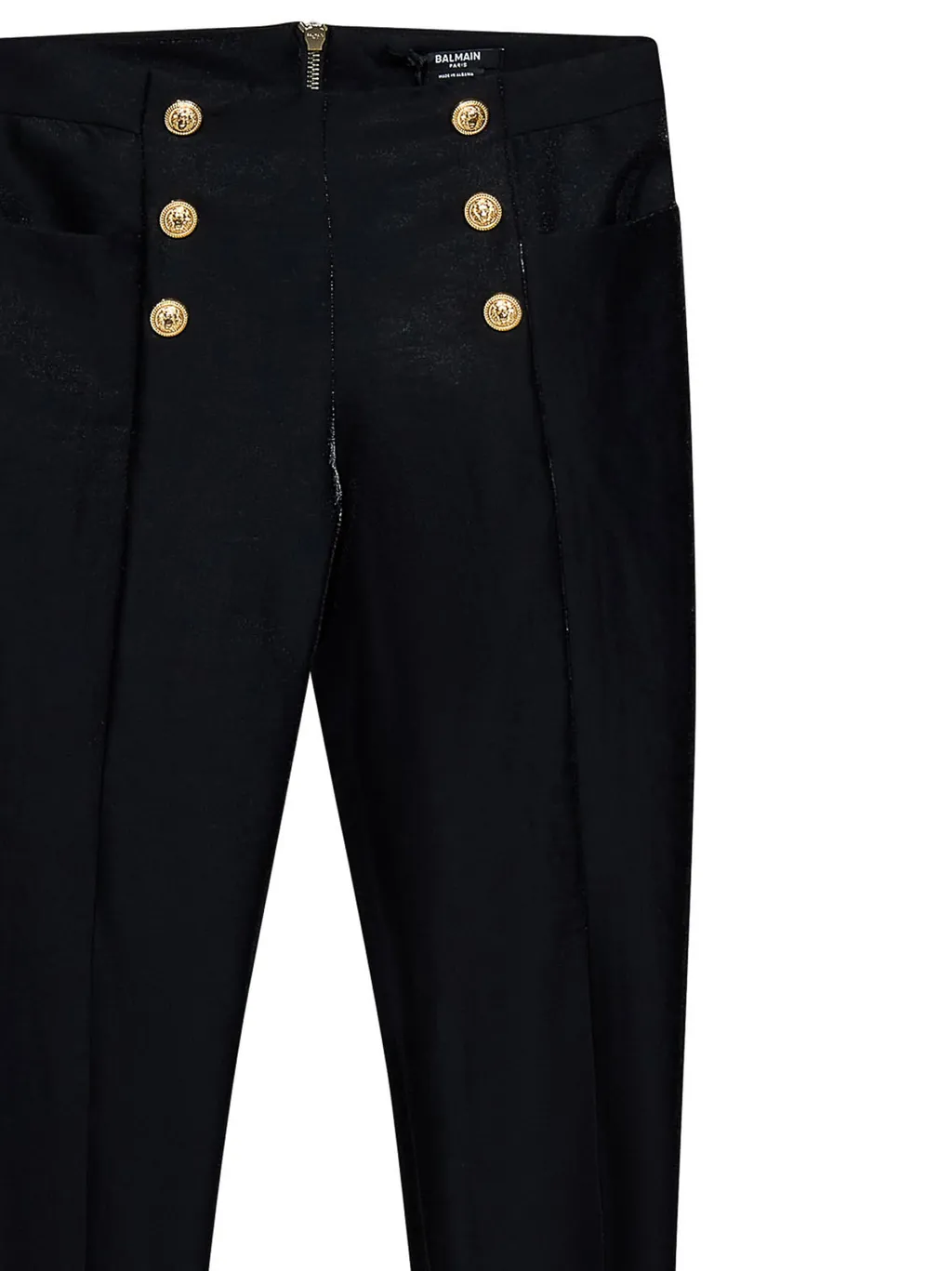 Zipper Straight Pants