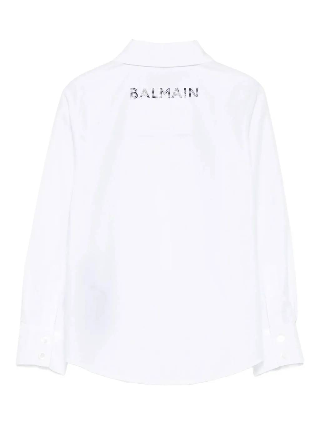Crystal-Embellished Poplin Shirt