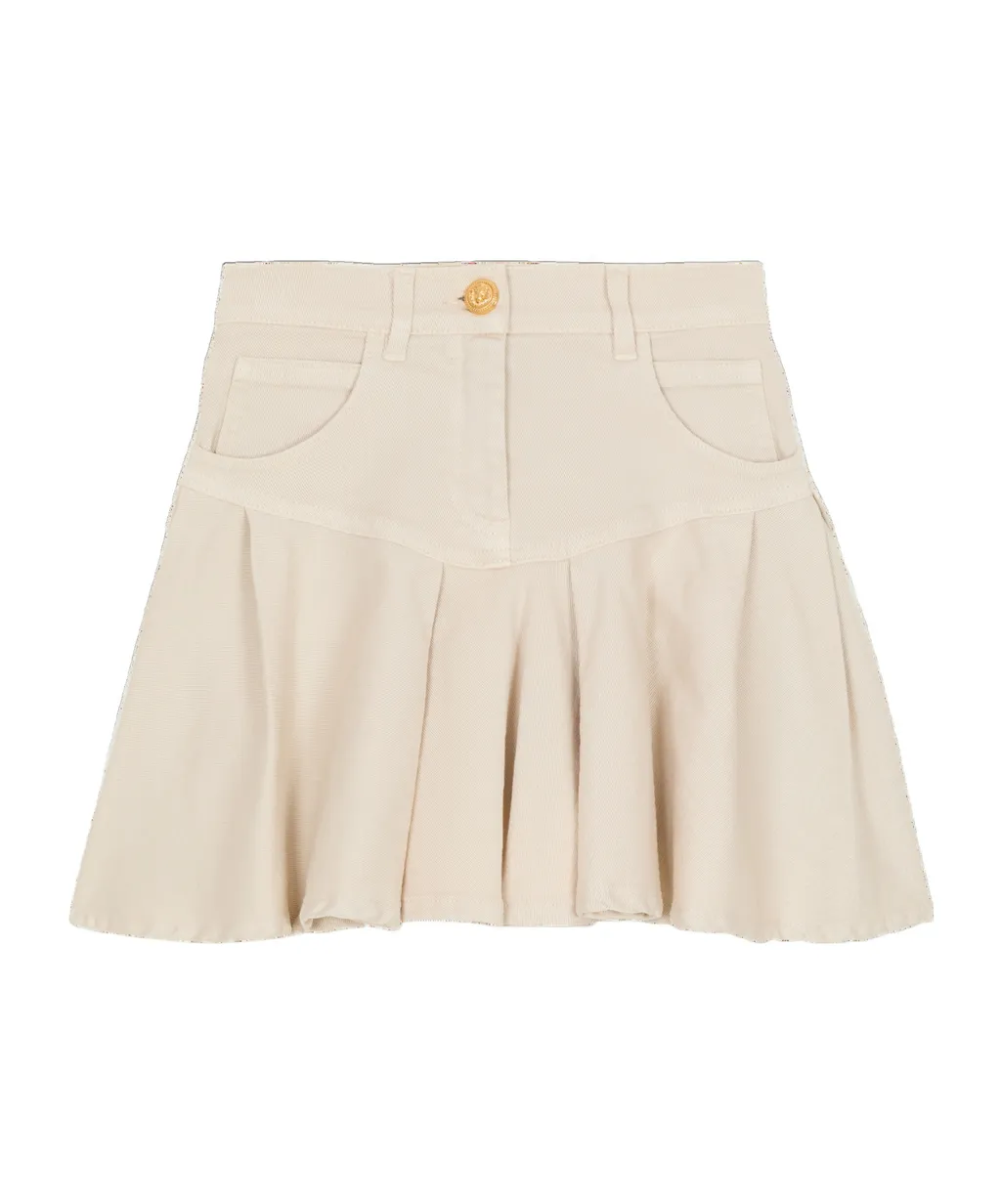 Plain Flared Skirt