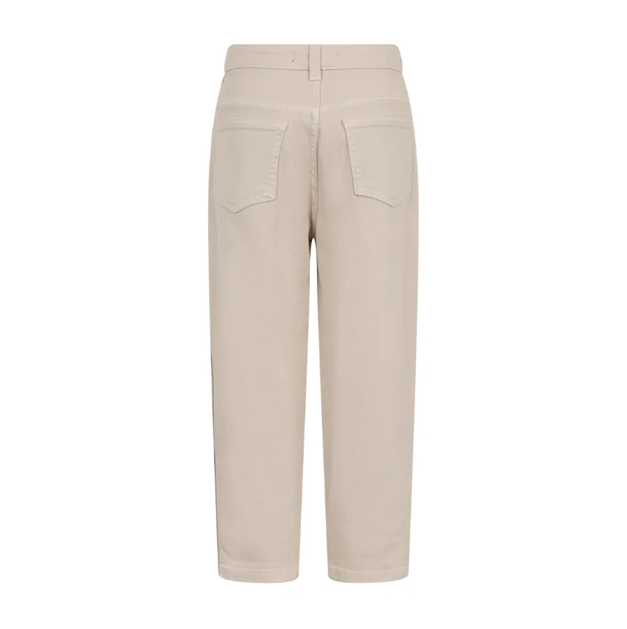 Logo-Detail Straight-Leg Trousers