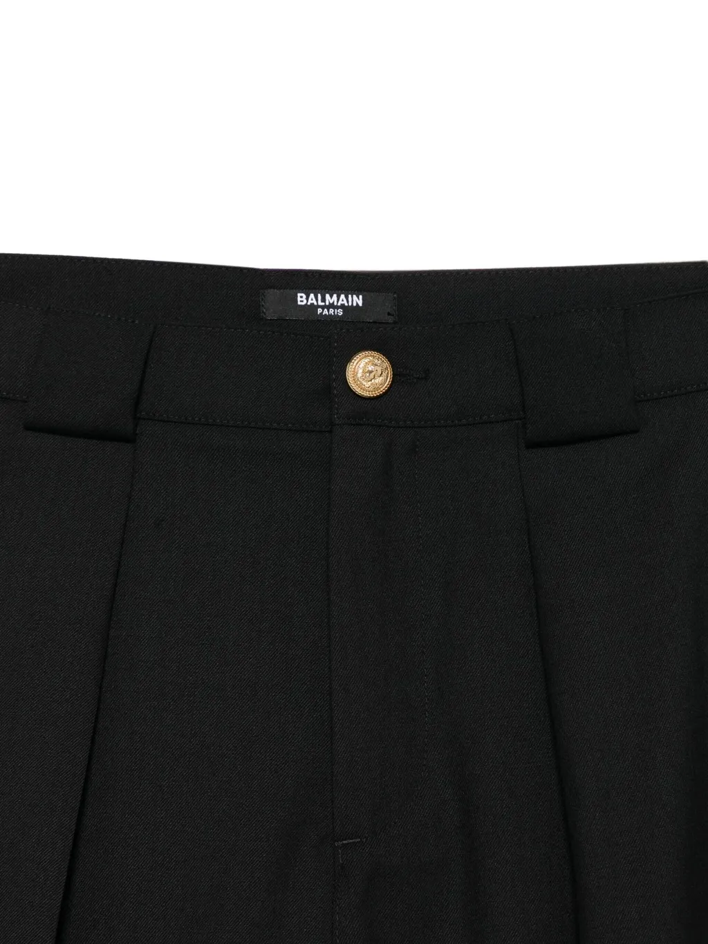 Pleated-Front Trousers
