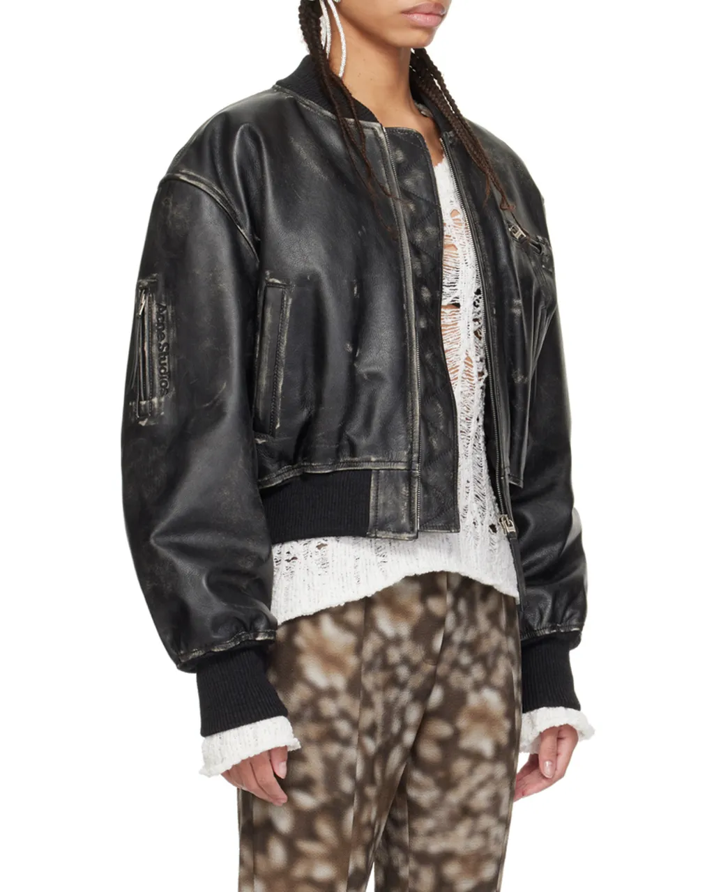 Zip-Up Bomber Jacket