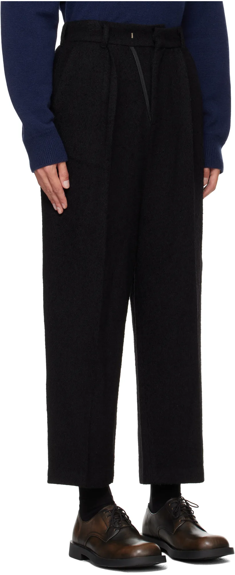 Belt-Loop Casual Pants