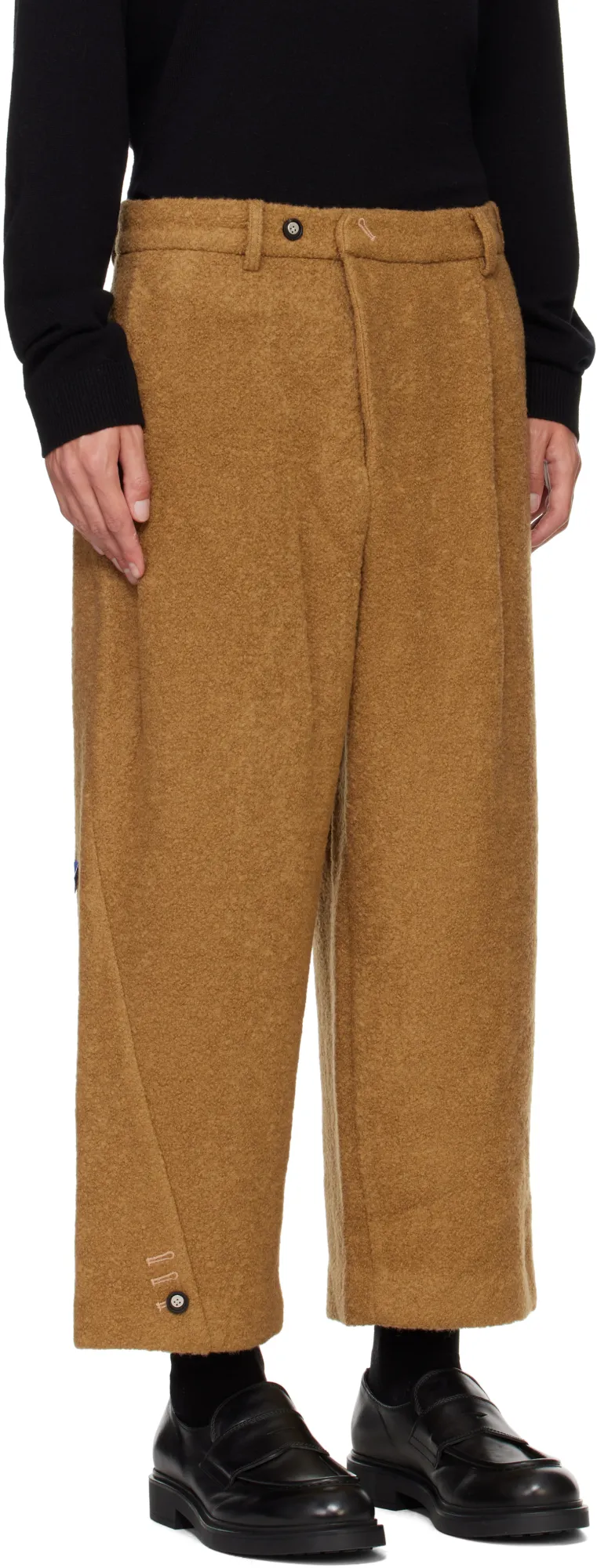 Wide-Leg Casual Pants