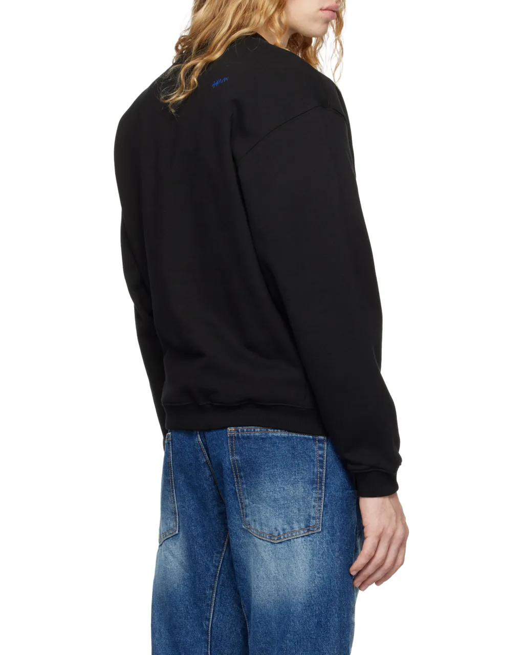Logo Embroidered Crewneck Sweatshirt