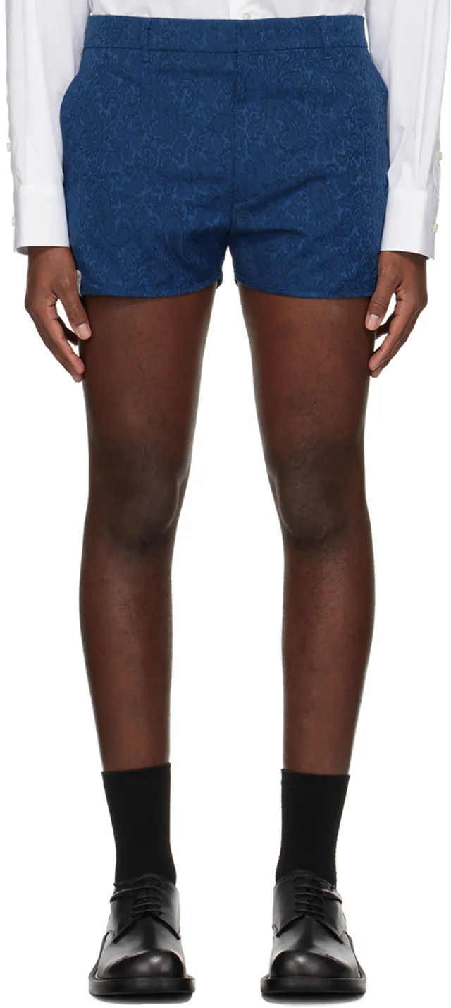 Belt Loop Zipper Shorts