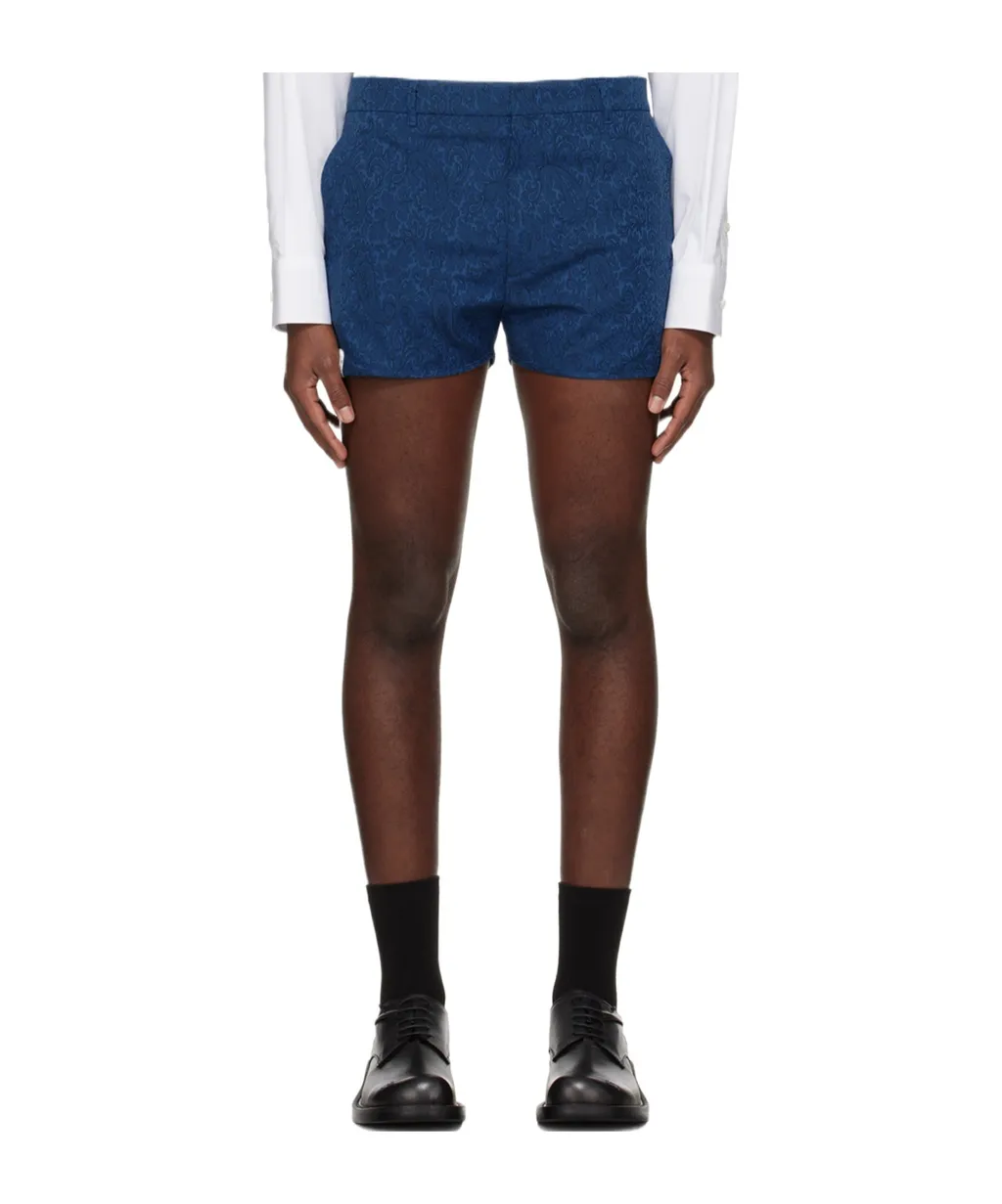 Belt Loop Zipper Shorts
