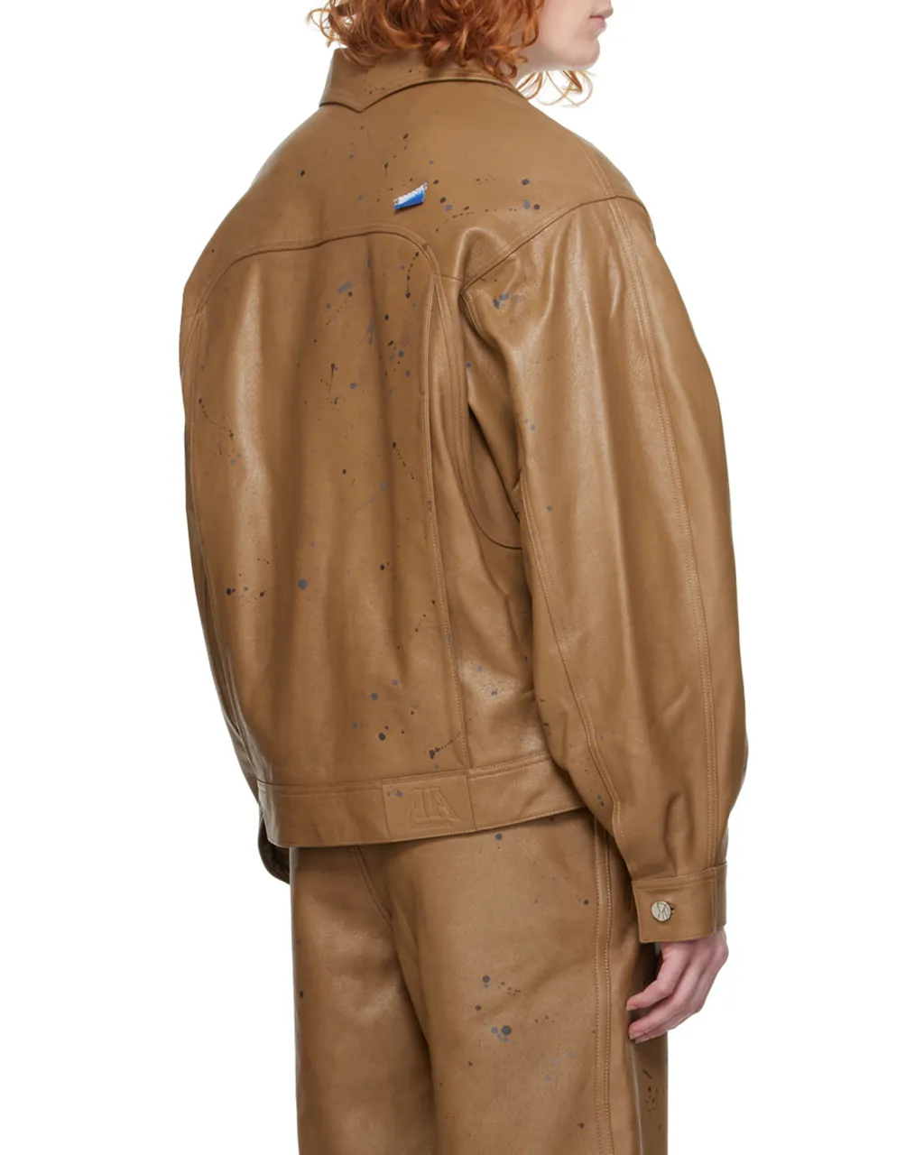 Nord Zippered Leather Jacket