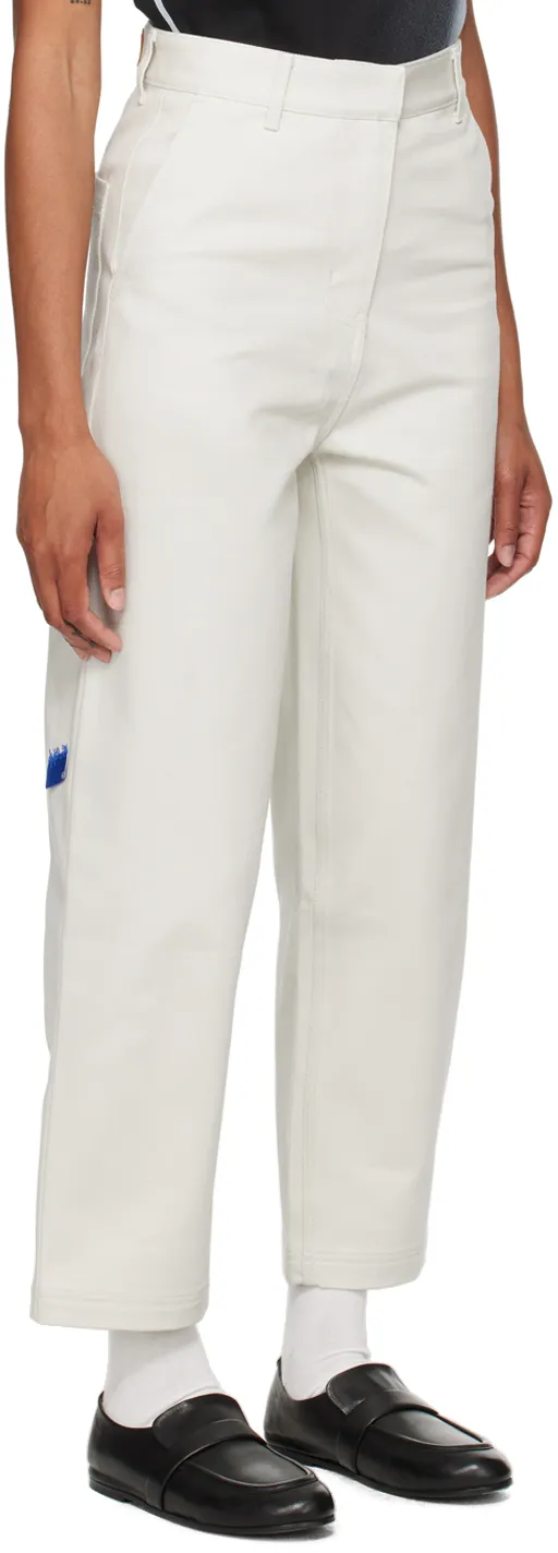 Belt Loop Logo Casual Pants