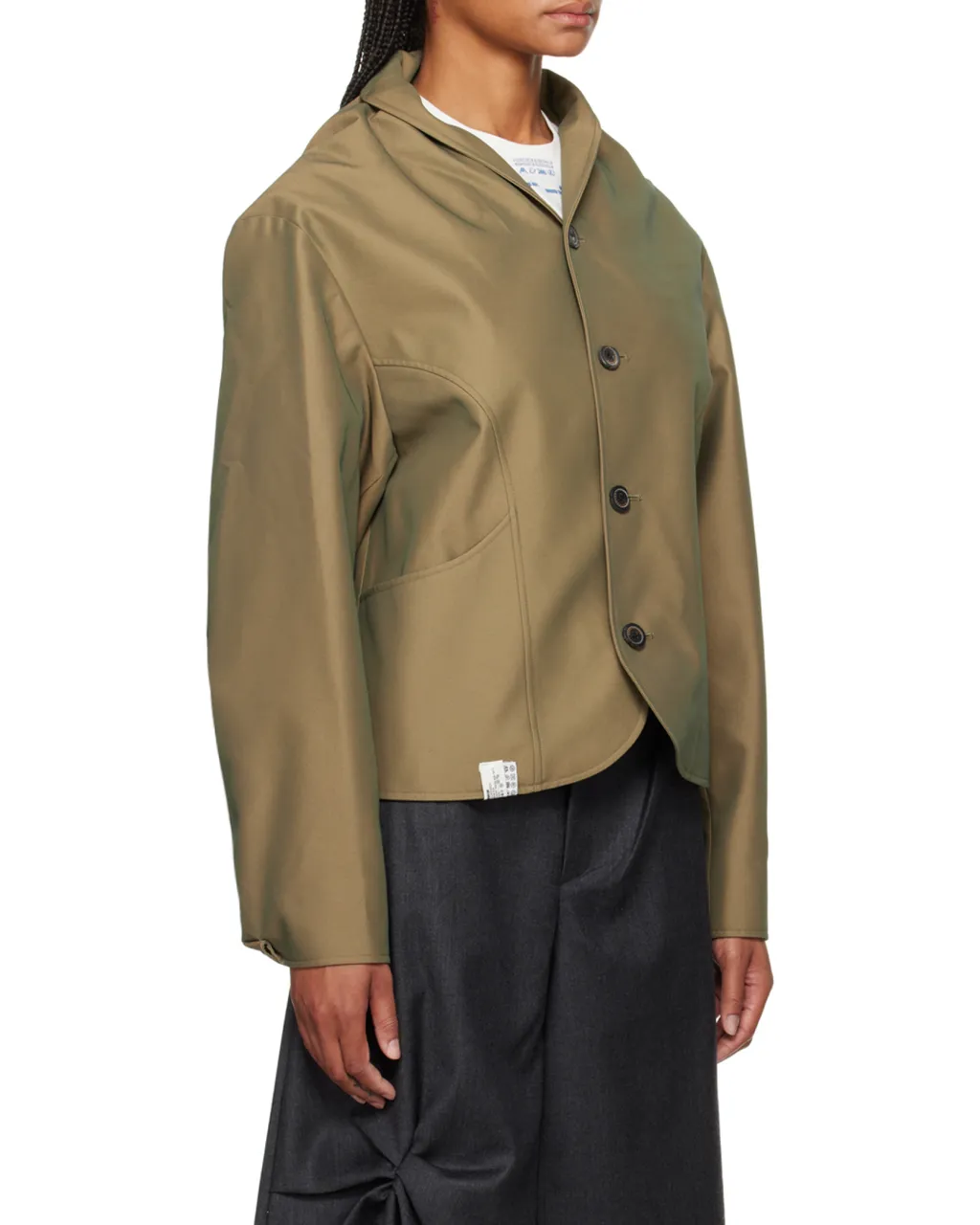 Button Long Sleeve Casual Jacket