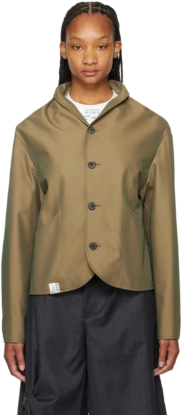 Button Long Sleeve Casual Jacket