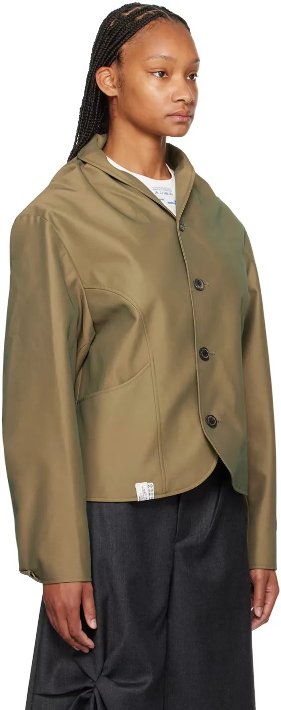 Button Long Sleeve Casual Jacket