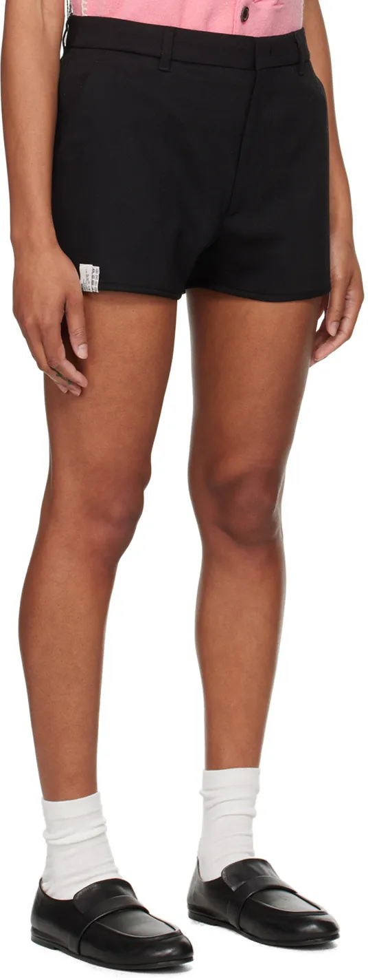 Belt Loop Zipper Shorts