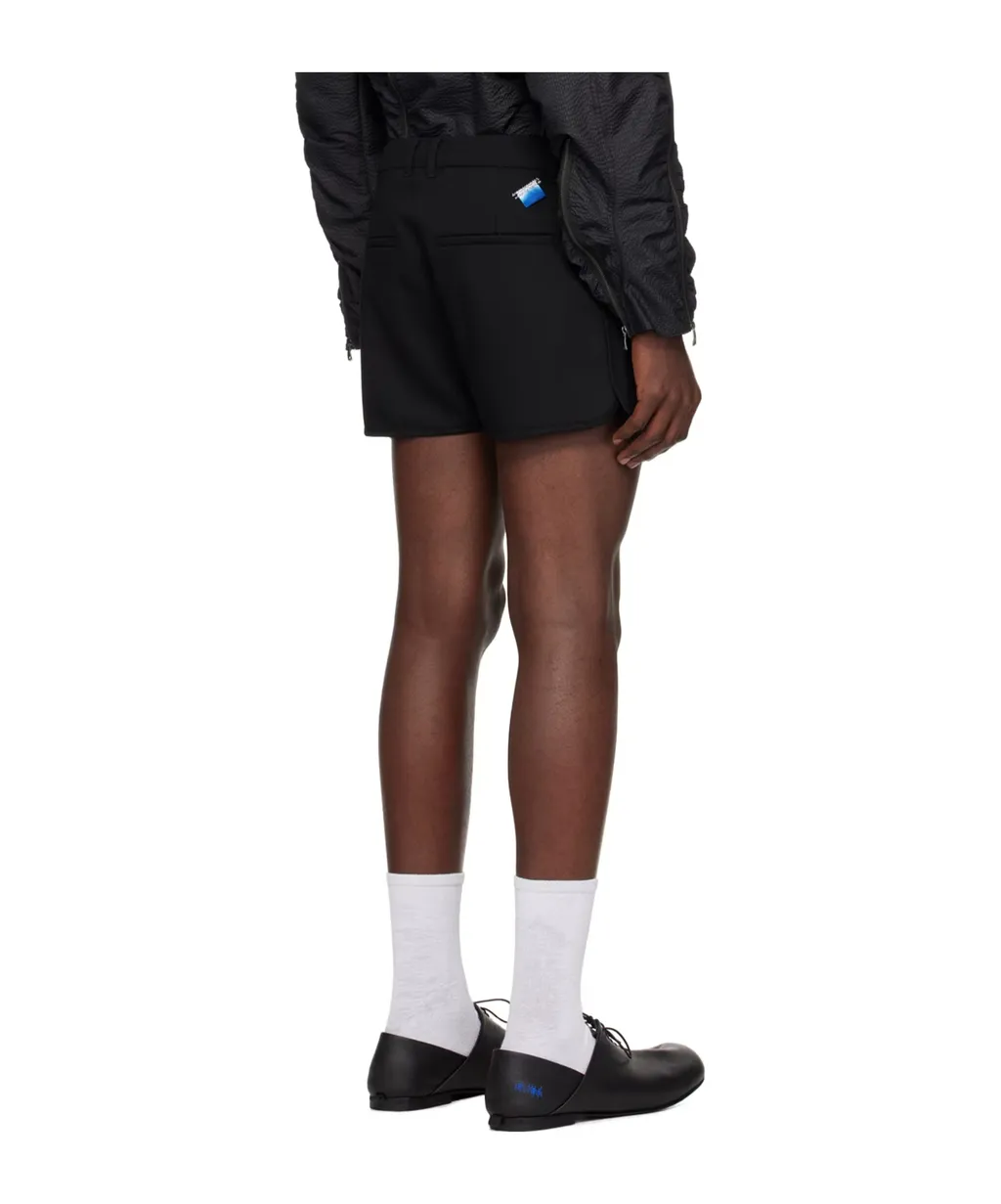Belt Loop Zipper Shorts