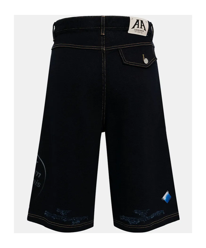 Belt Loop Zipper Shorts