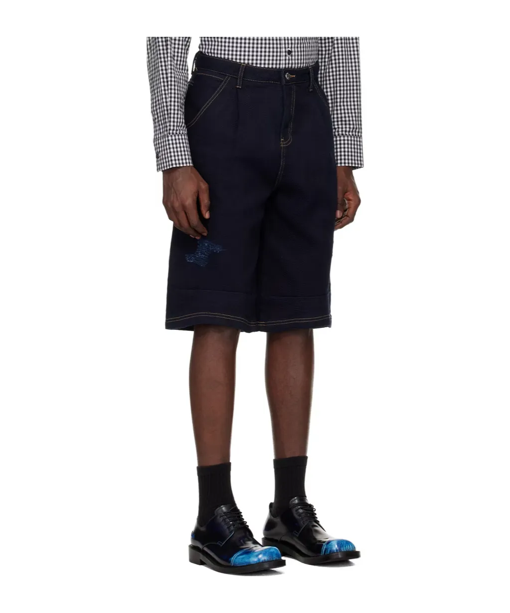 Belt Loop Zipper Shorts