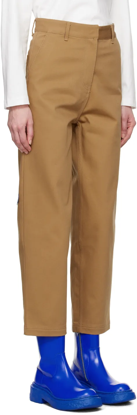 Belt-Loop Casual Pants