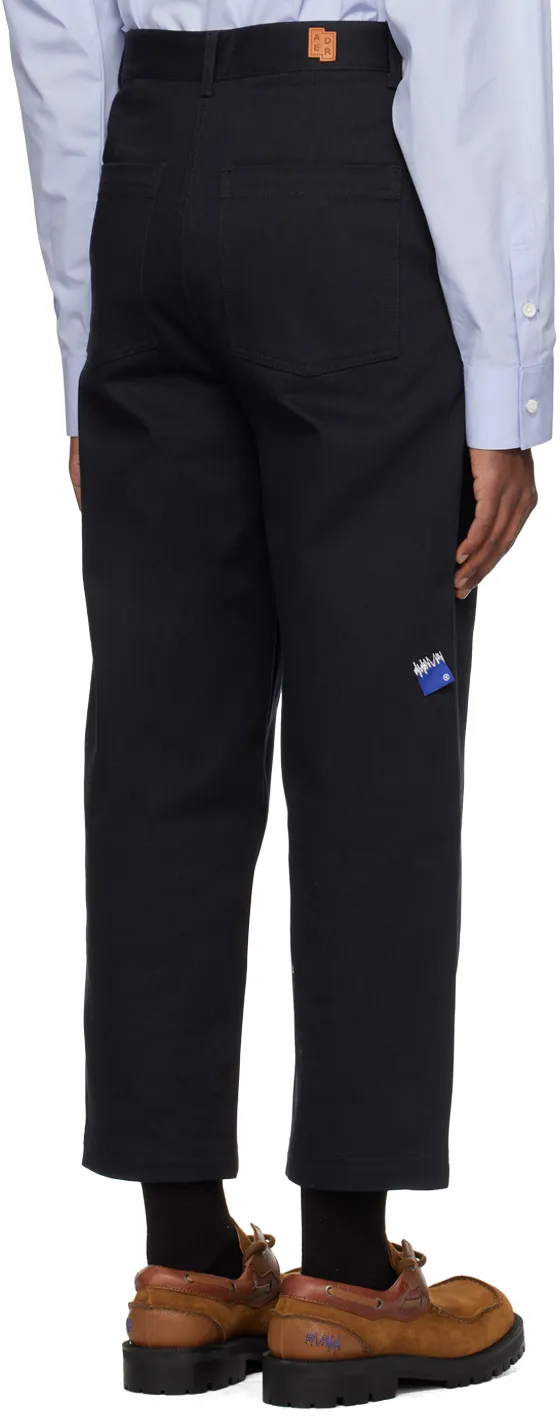 Twill Waist-Loop Casual Pants