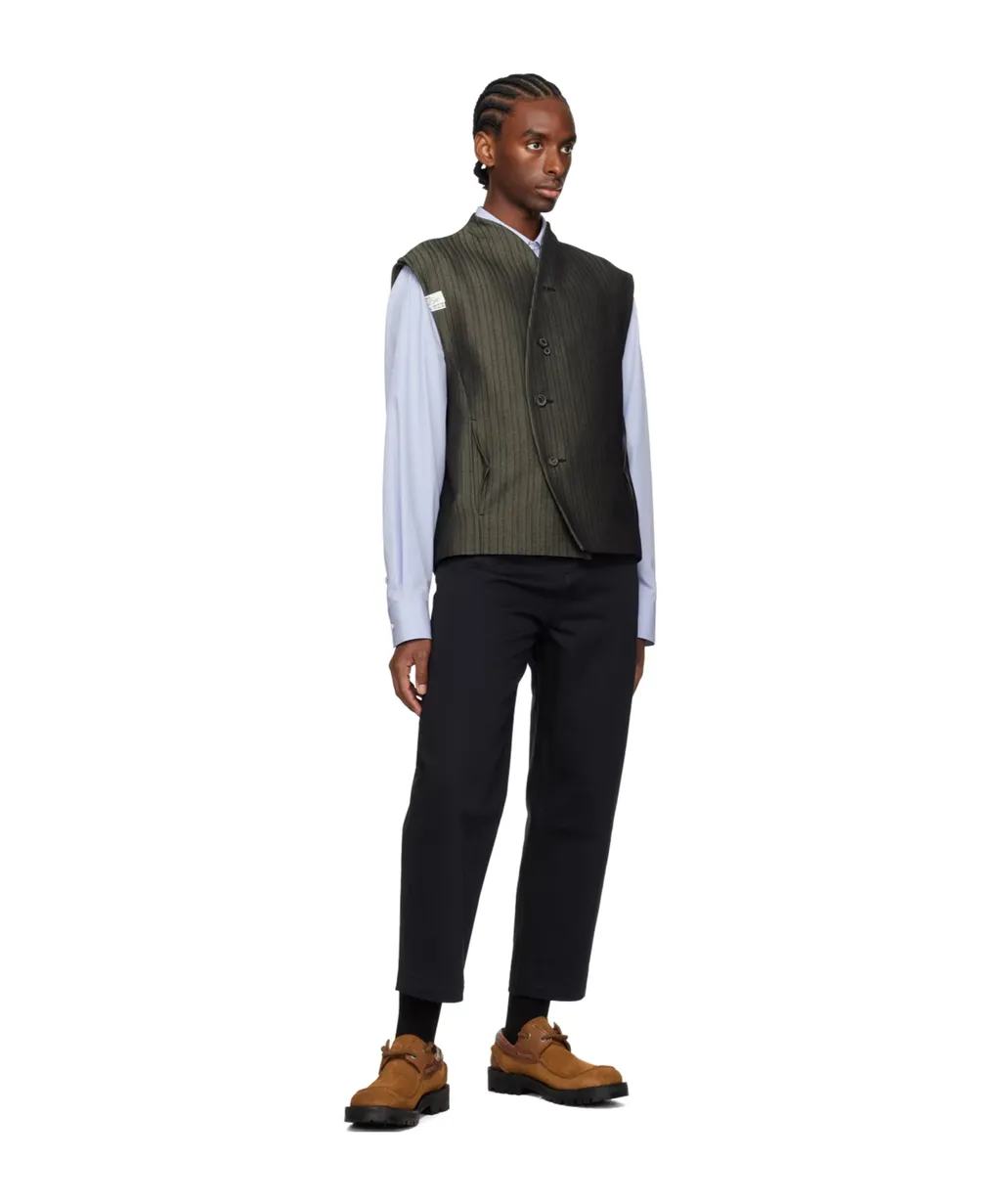 Twill Waist-Loop Casual Pants