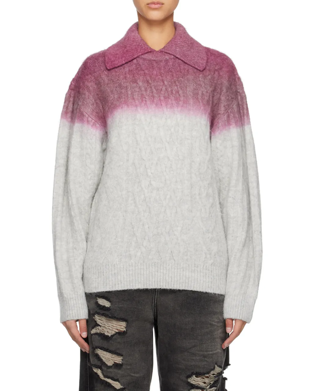 Gradient Knitted Sweater