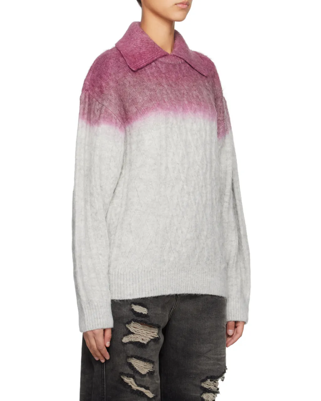 Gradient Knitted Sweater